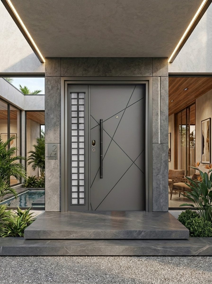 Hooda Steel Doors & Windows — Premium Architectural Steel Entrance Door